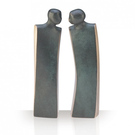 Begegnung - 16 cm Bronzegruppe - Material: Bronze von Kött-Gärtner, Luise
